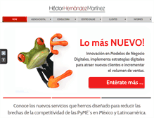 Tablet Screenshot of hectorhernandezmartinez.com
